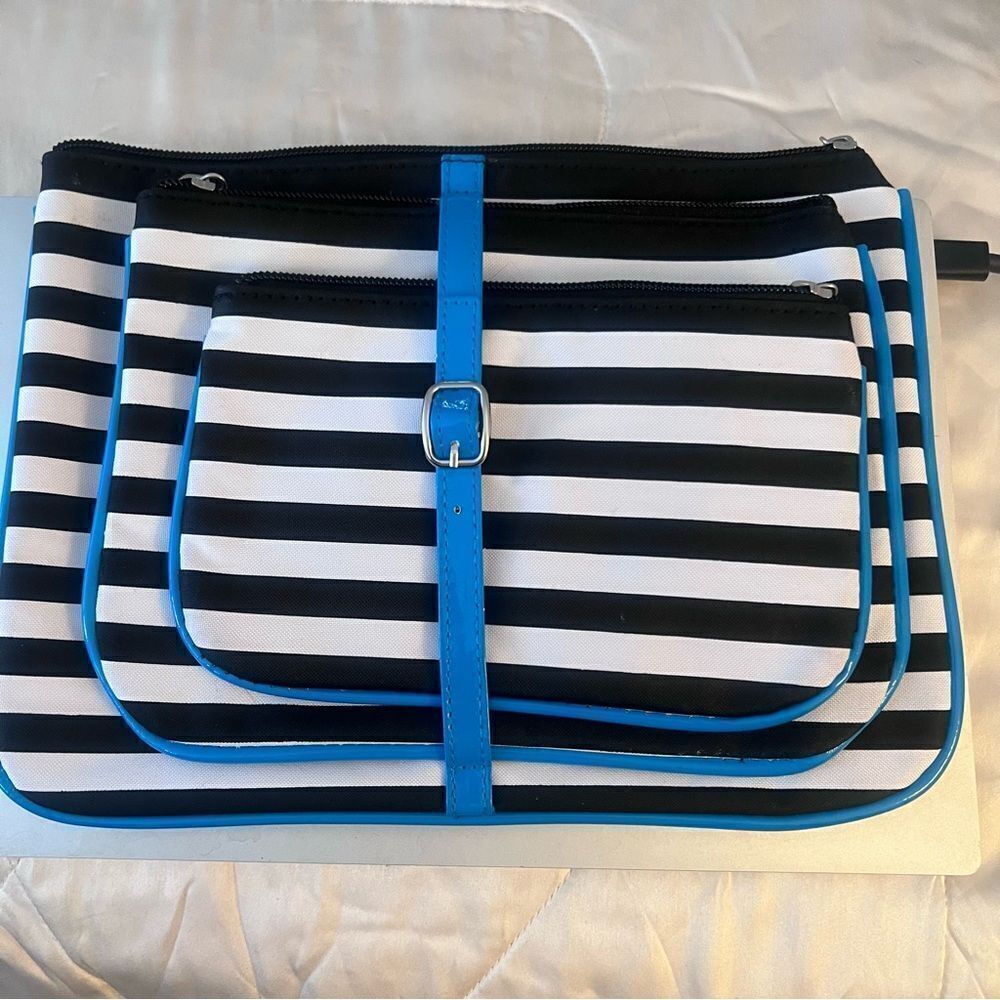 Nordstrom 3-Piece Makeup Bag - New